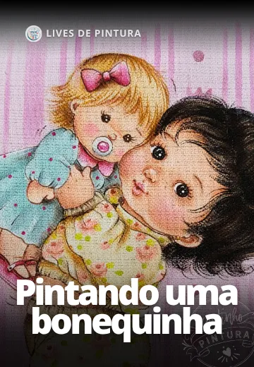 Outras - Hotmart - Club - Produto Vitrine - Vertical - 360x520 - Pintando uma bonequinha